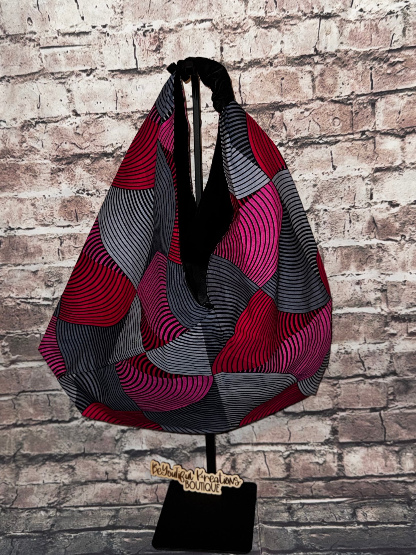 Rhythm & Flow Ankara Knot Bag