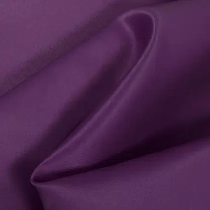 Satin Luxe Signature Skirt - Plum