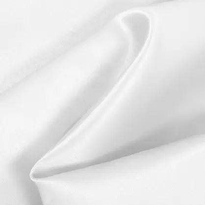 Satin Luxe Signature Skirt - White