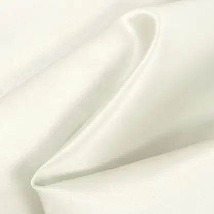 Satin Luxe Signature Skirt - Ivory