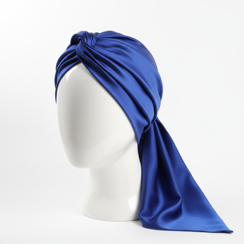 Blue Botanicas Headwrap