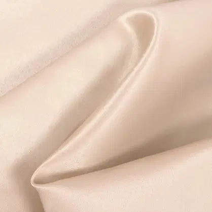 Satin Luxe Signature Skirt - Champagne