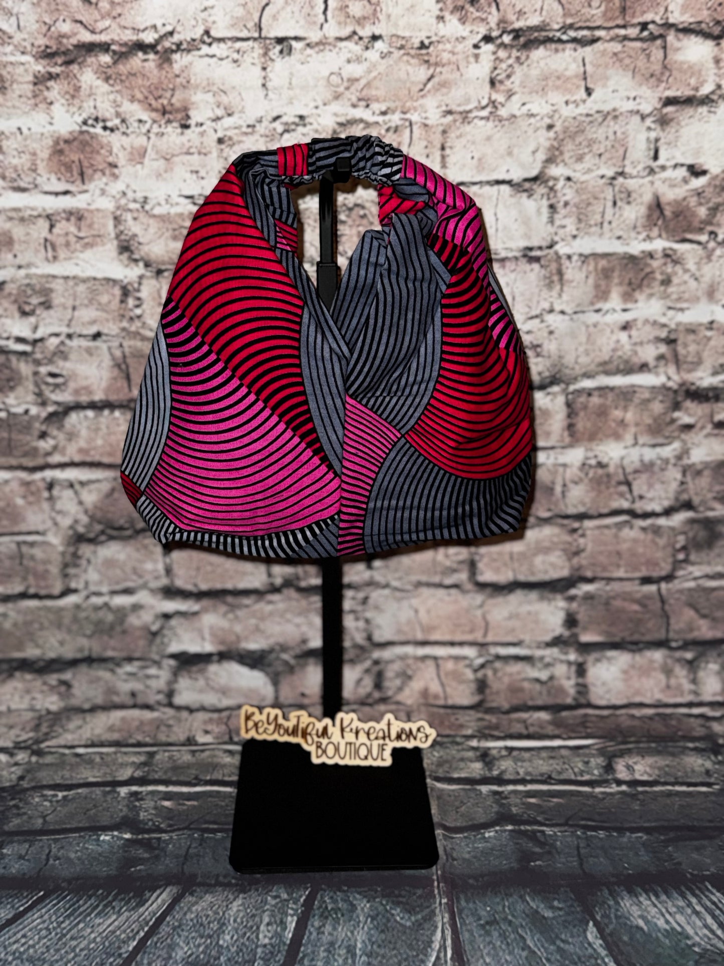 Rhythm & Flow Ankara Knot Bag