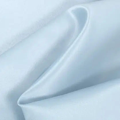 Satin Luxe Signature Skirt - Baby Blue