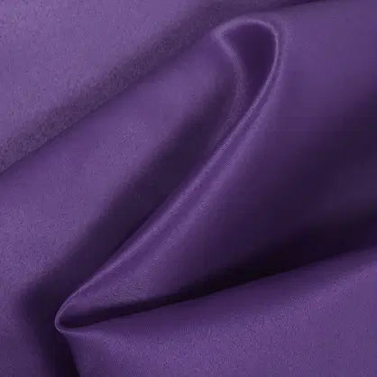 Satin Luxe Signature Skirt - Purple