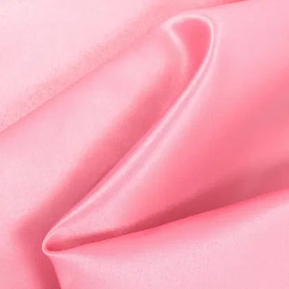 Satin Luxe Signature Skirt - Pink
