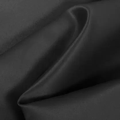 Satin Luxe Signature Skirt - Black